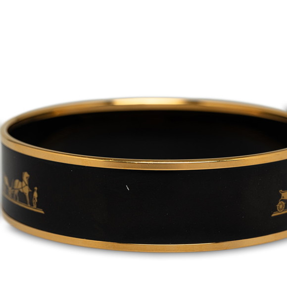 Hermes Wide Enamel Bangle Enamel Bangle in Excellent condition - Picture 4 of 6
